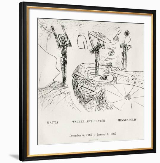 Expo Walker Art Center-Roberto Matta-Framed Collectable Print