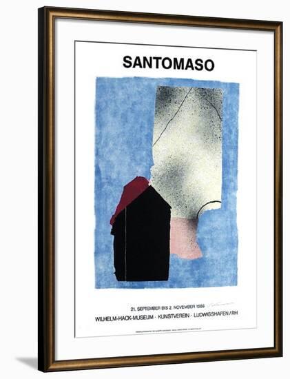 Expo Wilhem Hack Museum-Giuseppe Santomaso-Framed Premium Edition