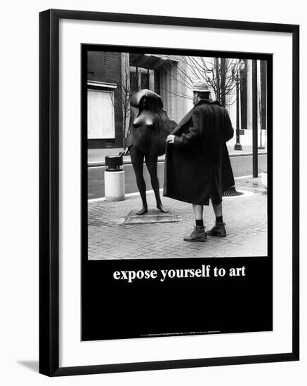 Expose Yourself to Art-M^ Ryerson-Framed Art Print