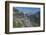 Exposed section of trail between Brown Pass and Hole in the Wall on Boulder Pass Trail, Glacier NP-Alan Majchrowicz-Framed Photographic Print