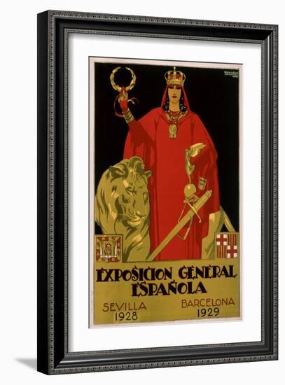 Exposicion General Epanola-Hohenleiter-Framed Art Print