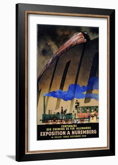 Exposition a Nuremburg-Jupp Wiertz-Framed Art Print