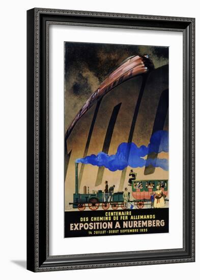 Exposition a Nuremburg-Jupp Wiertz-Framed Art Print