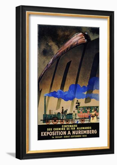 Exposition a Nuremburg-Jupp Wiertz-Framed Art Print