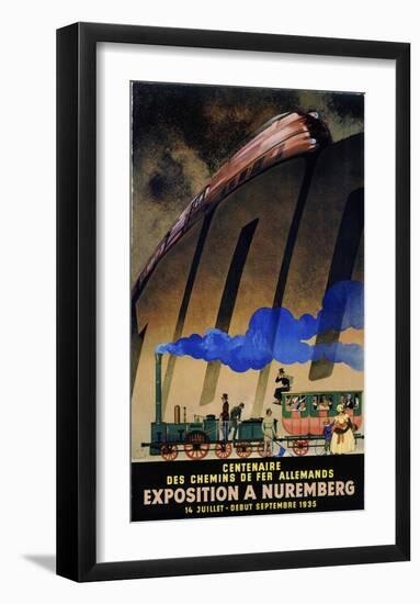 Exposition a Nuremburg-Jupp Wiertz-Framed Art Print