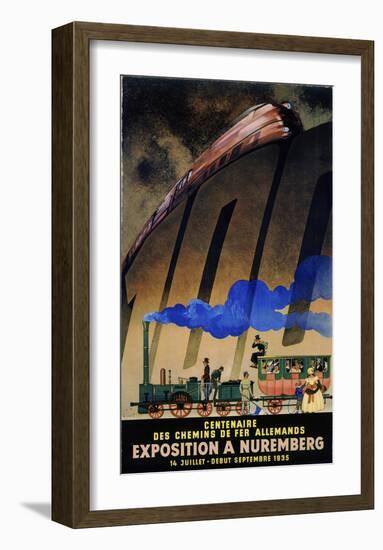 Exposition a Nuremburg-Jupp Wiertz-Framed Art Print