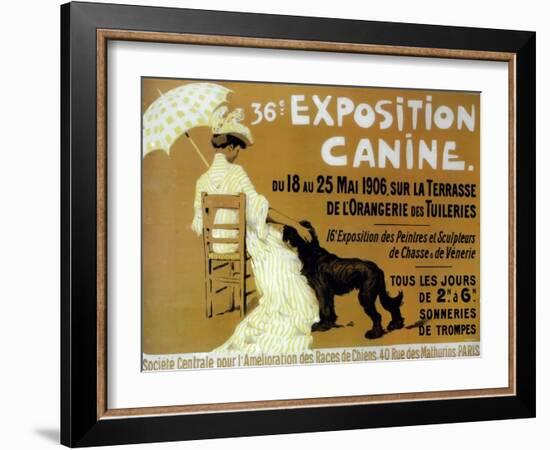 Exposition Canine-null-Framed Giclee Print