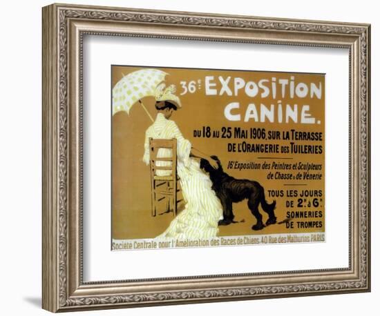 Exposition Canine-null-Framed Giclee Print