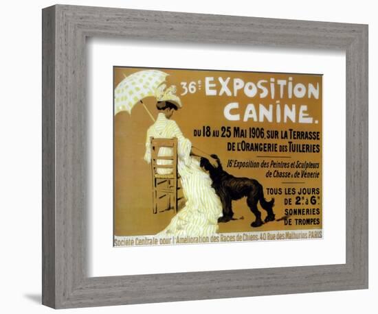 Exposition Canine-null-Framed Giclee Print