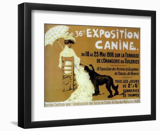 Exposition Canine-null-Framed Giclee Print