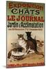 Exposition de Chats, 1900-Roedel-Mounted Giclee Print