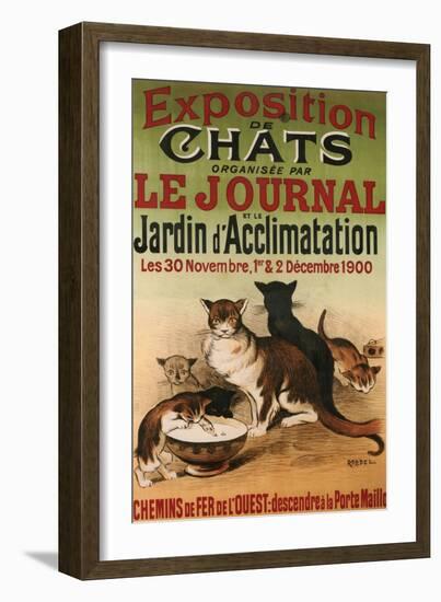 Exposition De Chats-null-Framed Giclee Print