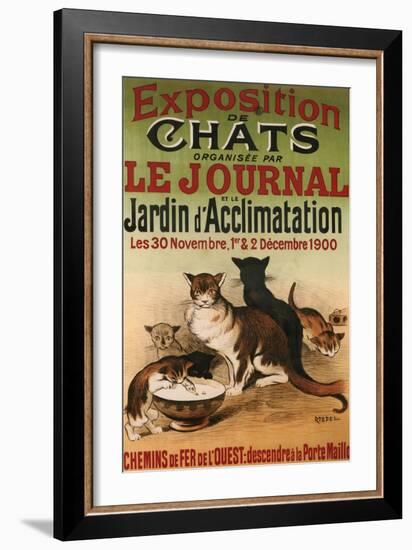 Exposition De Chats-null-Framed Giclee Print