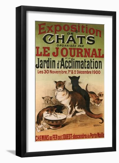 Exposition De Chats-null-Framed Giclee Print