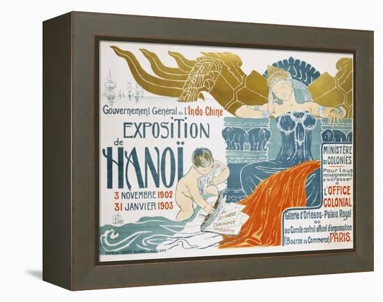 Exposition De Hanoi-Clementine-helene Dufau-Framed Premier Image Canvas