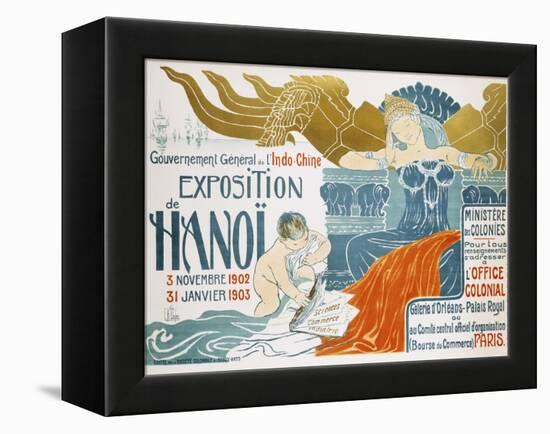 Exposition De Hanoi-Clementine-helene Dufau-Framed Premier Image Canvas