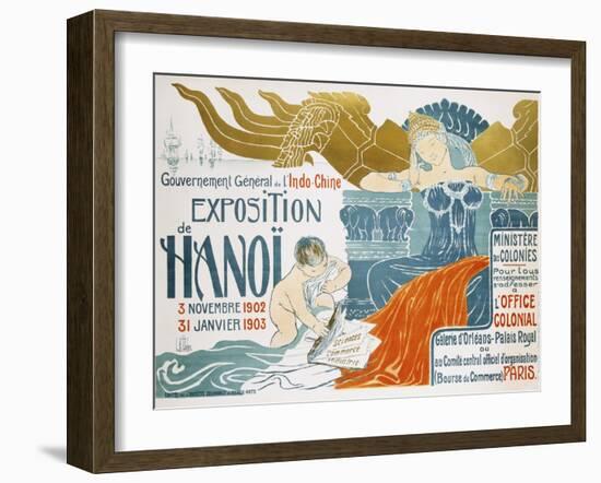 Exposition De Hanoi-Clementine-helene Dufau-Framed Giclee Print