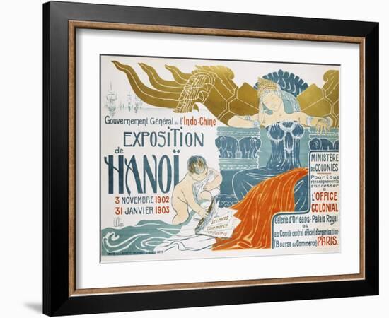 Exposition De Hanoi-Clementine-helene Dufau-Framed Giclee Print