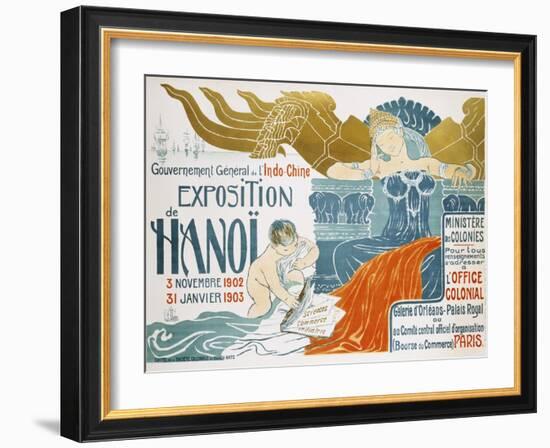 Exposition De Hanoi-Clementine-helene Dufau-Framed Giclee Print