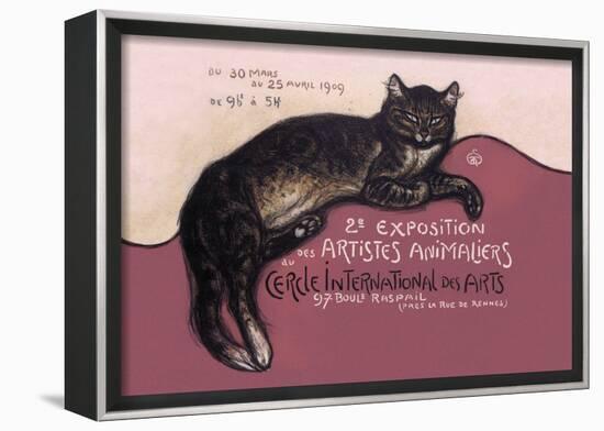 Exposition des Artistes Animaliers-Théophile Alexandre Steinlen-Framed Art Print
