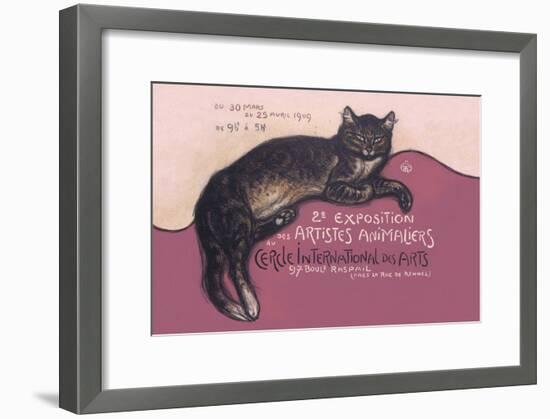 Exposition des Artistes Animaliers-Th?ophile Alexandre Steinlen-Framed Art Print