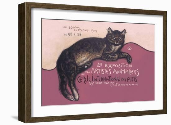 Exposition des Artistes Animaliers-Th?ophile Alexandre Steinlen-Framed Art Print