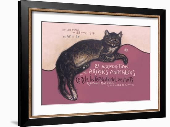 Exposition des Artistes Animaliers-Th?ophile Alexandre Steinlen-Framed Art Print