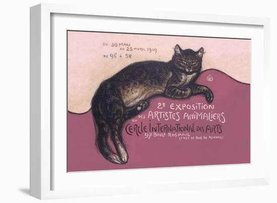 Exposition des Artistes Animaliers-Th?ophile Alexandre Steinlen-Framed Art Print