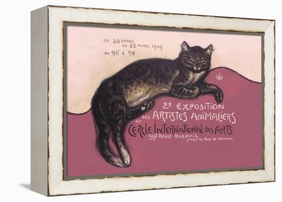 Exposition des Artistes Animaliers-Théophile Alexandre Steinlen-Framed Stretched Canvas