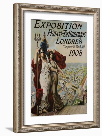 Exposition Franco-Britannique, Londres (Shepherd's Bush) 1908-null-Framed Giclee Print