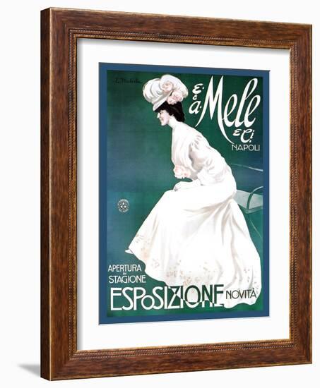 Exposition of Mele Appurtenances-Gian Emilio Malerba-Framed Art Print