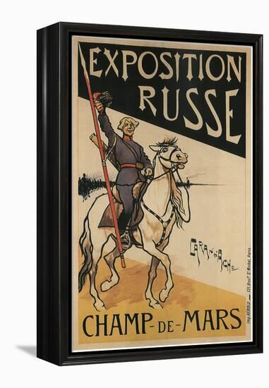 Exposition Russe Champ De Mars-Caran D'Ache-Framed Stretched Canvas