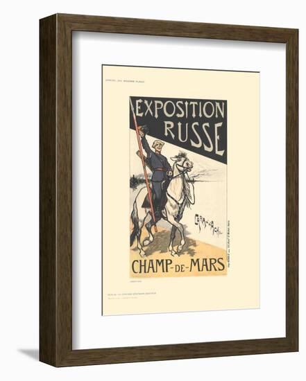 Exposition Russe-Caran D'Ache-Framed Collectable Print