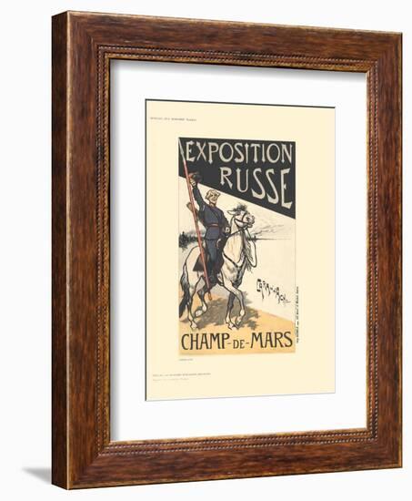 Exposition Russe-Caran D'Ache-Framed Collectable Print