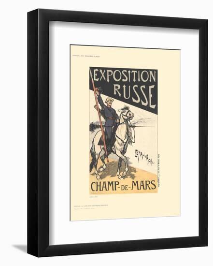 Exposition Russe-Caran D'Ache-Framed Collectable Print