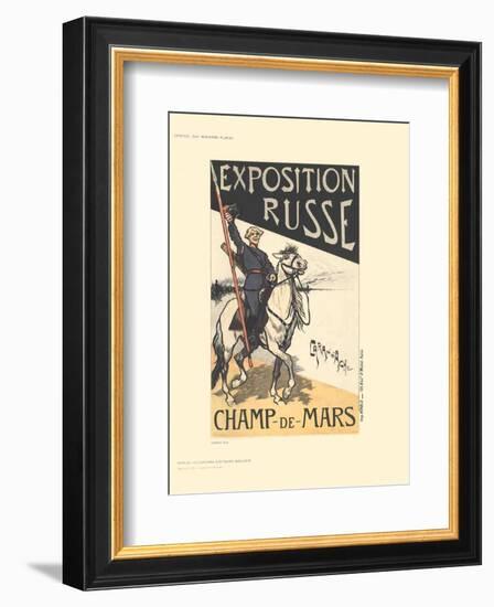 Exposition Russe-Caran D'Ache-Framed Collectable Print