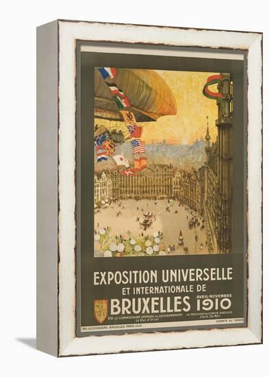 Exposition Universelle Et Internationale De Bruxelles Poster-Henri Cassiers-Framed Premier Image Canvas