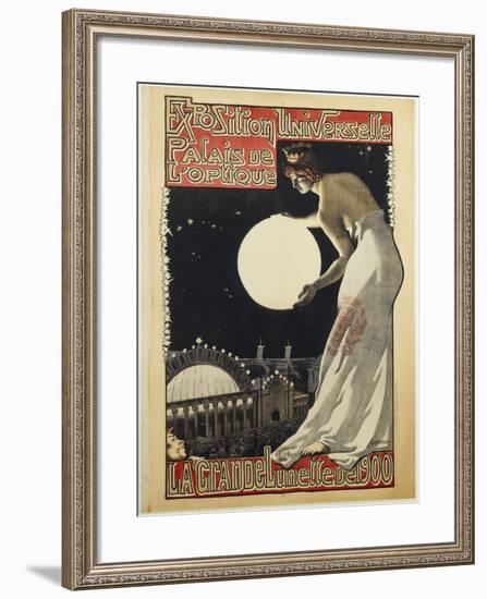 Exposition Universelle Paris Globe-Vintage Apple Collection-Framed Giclee Print