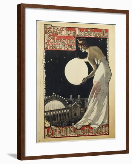 Exposition Universelle Paris Globe-Vintage Apple Collection-Framed Giclee Print