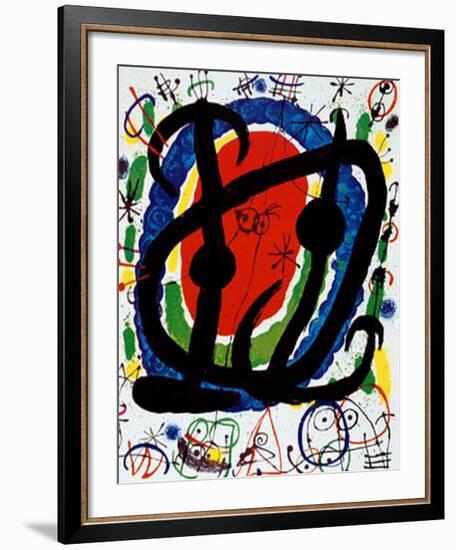 Exposition XXII Salon-Joan Miro-Framed Art Print