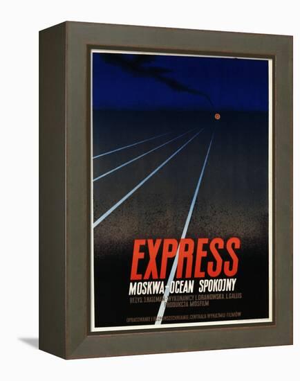 Express Polish Poster-null-Framed Premier Image Canvas