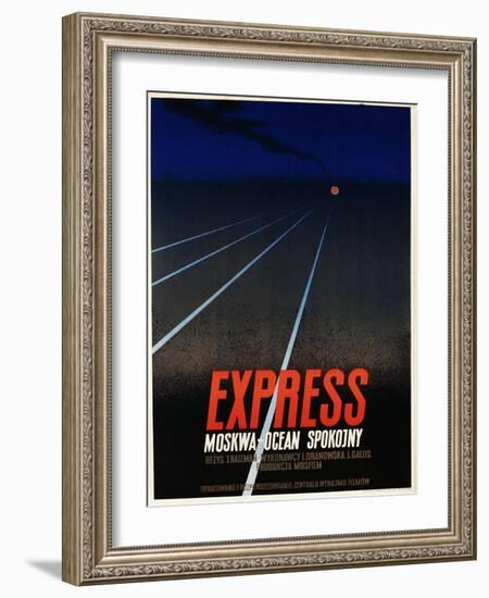 Express Polish Poster-null-Framed Giclee Print