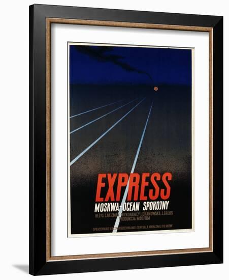 Express Polish Poster-null-Framed Giclee Print