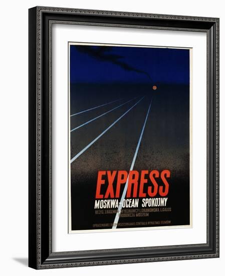 Express Polish Poster-null-Framed Giclee Print