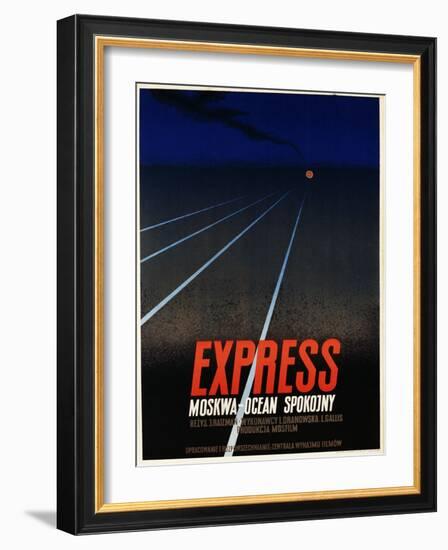 Express Polish Poster-null-Framed Giclee Print