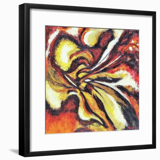 Express-Hyunah Kim-Framed Art Print