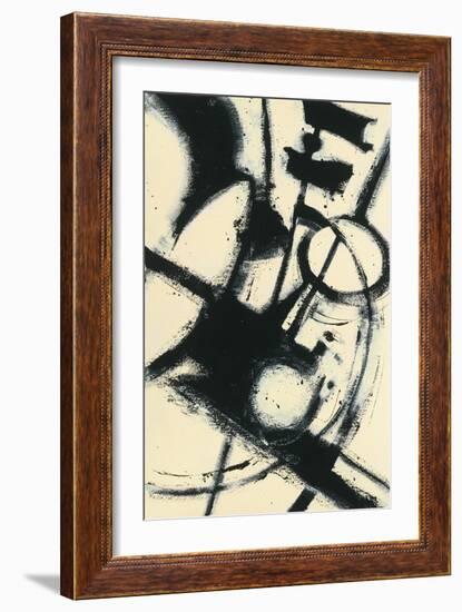 Expression Abstract II-Shirley Novak-Framed Art Print