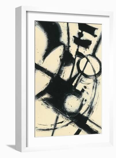 Expression Abstract II-Shirley Novak-Framed Art Print
