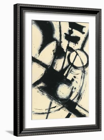 Expression Abstract II-Shirley Novak-Framed Art Print