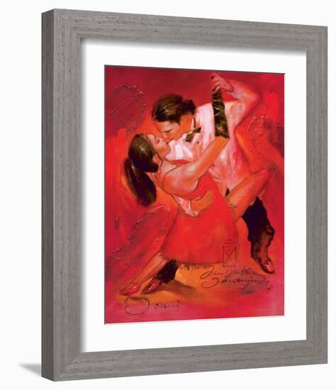 Expression of Dance-Joani-Framed Art Print